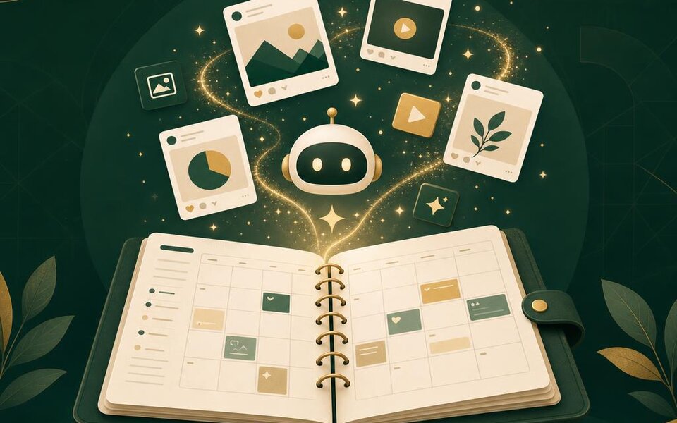 Preview of AI Content Calendar Copilot